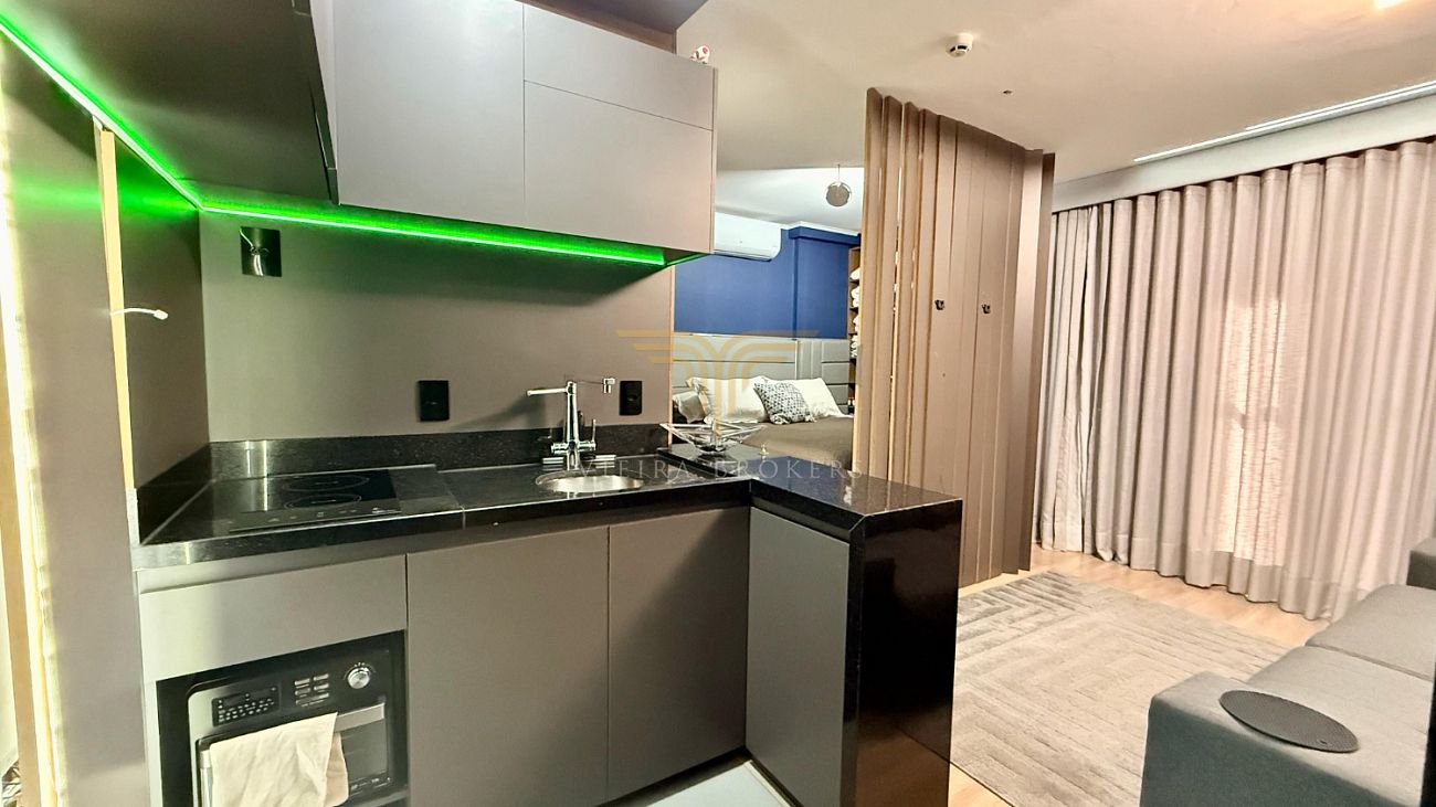 Apartamento à Venda no Park Sul – Venice Park, 33m², 1 Vaga, Mobiliado e com Varanda